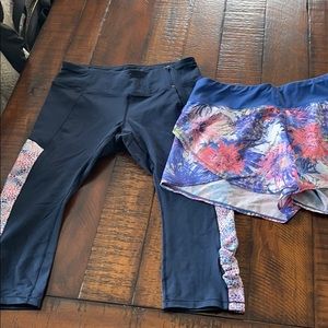 Calia By Carrie Underwood shorts and capris